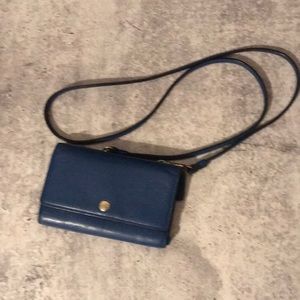 Coach vintage trifold crossbody wallet